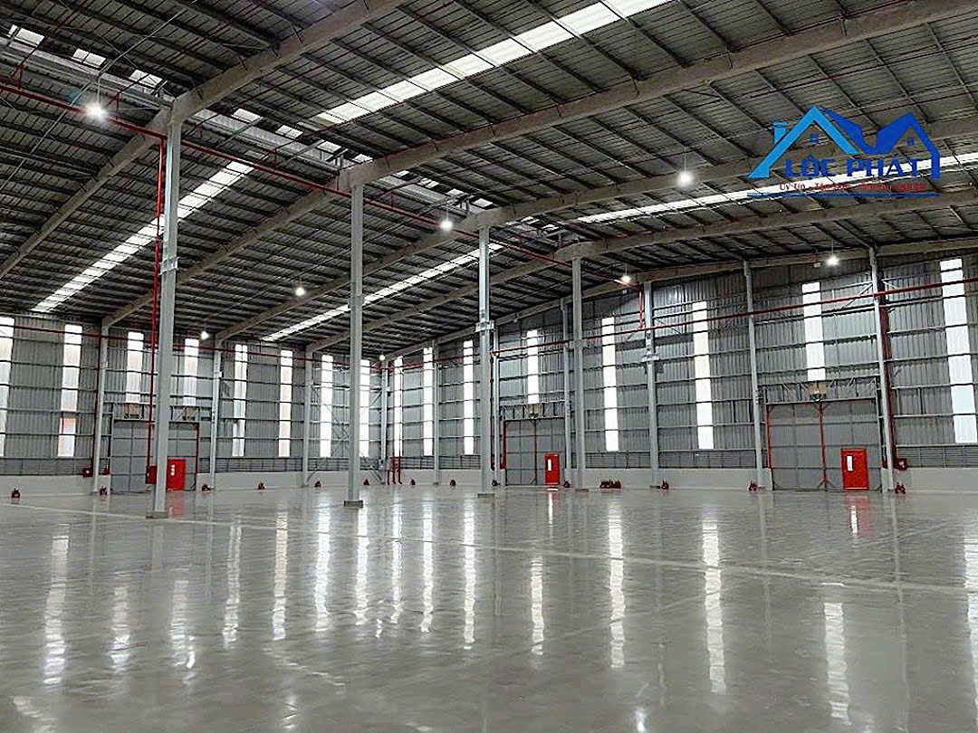 Cho thuê kho xưởng trong KCN Đồng Nai diện tích từ 4000m2 đến 38250m2 giá 3,8 đô/m2
