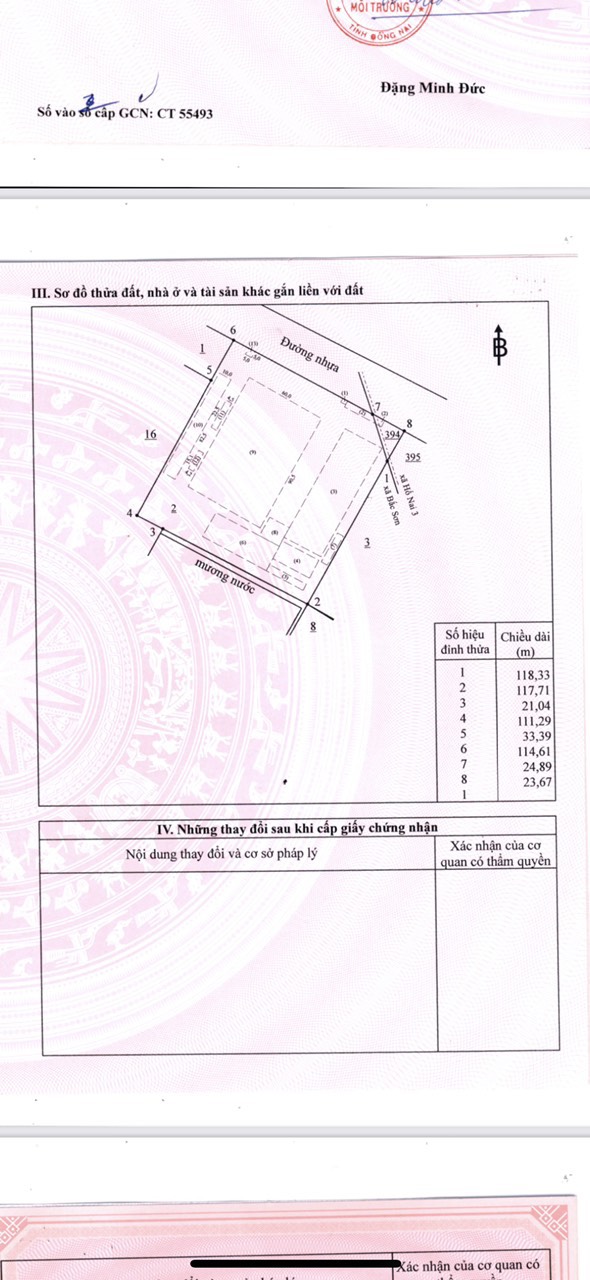 X120. Bán xưởng may KCN Hố Nai 3 diện tích 20.000m² giá 105  tỷ.